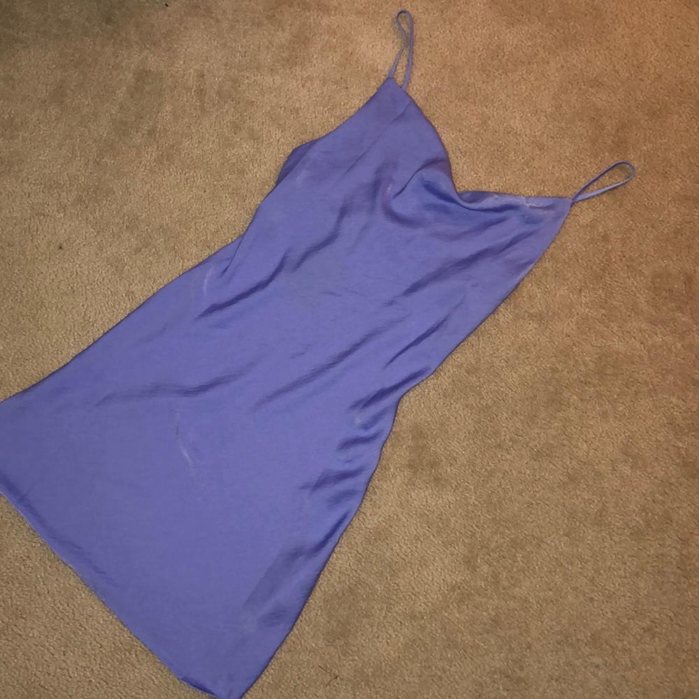 NWT satin slip dress